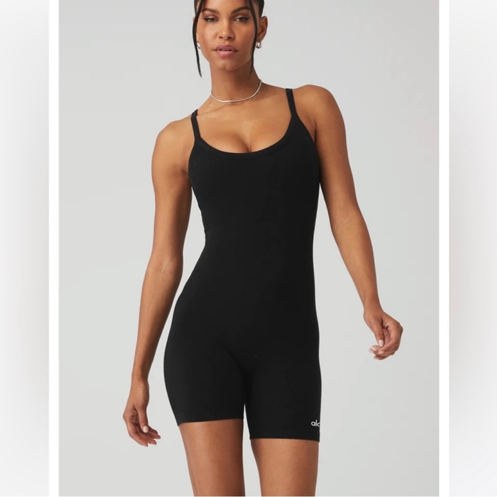 Alo Seamless Ribbed Mellow Onesie